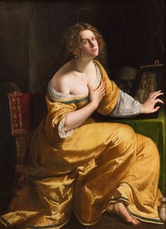Artemisia Gentileschi, «Maria Magdalena», ca. 1615–1617, Uffizi, Firenze. © Gabinetto Fotografico delle Gallerie degli Uffizi