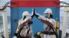 ILLUSTRASJON: Godt arbeidsmiljø fører til godt samarbeid, og en sikrere arbeidshverdag om bord.