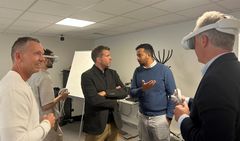 Leder for teknologiklyngen VRINN Keith Mellingen er i tett kontakt med medlemsbedrifter i VR-miljøet.