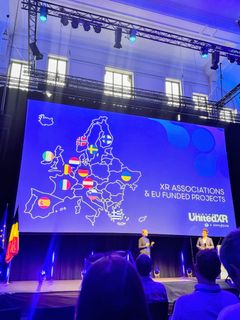 Norge på Europakartet for XR, ved UnitedXR Europe i Brussel.