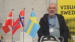 Prof. Andrew Perkis ved NTNU leder den norske, internasjonale arbeidsgruppen, med ekspertise på EUs Horisont-program. Han deltok i den norske delegasjonen.