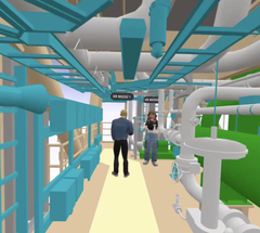 i VR møtes Aker Solutions ansatte virtuelt for å utforme krevende installasjoner.