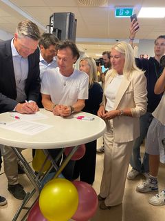 ISS signerer Ungdomsløftet