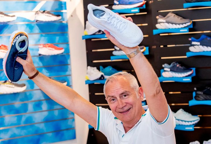 Carl Jørgen Nordberg, daglig leder i HOKA-importøren Run AS, varsler sterkere reaksjon mot aktører som mistenkes å selge piratkopier.