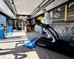 Sigurd Lund Røer i Run AS gleder seg til å ønske løpeglade nordmenn velkommen til Hokas nye løpelabb