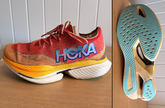 SLITESTERKE: I disse skoene, HOKA Cielo X1, har Ole Einar Bjørndalen løpt ca. 3250 kilometer.