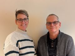 Forskerne Lina Roth og Per Jenssen