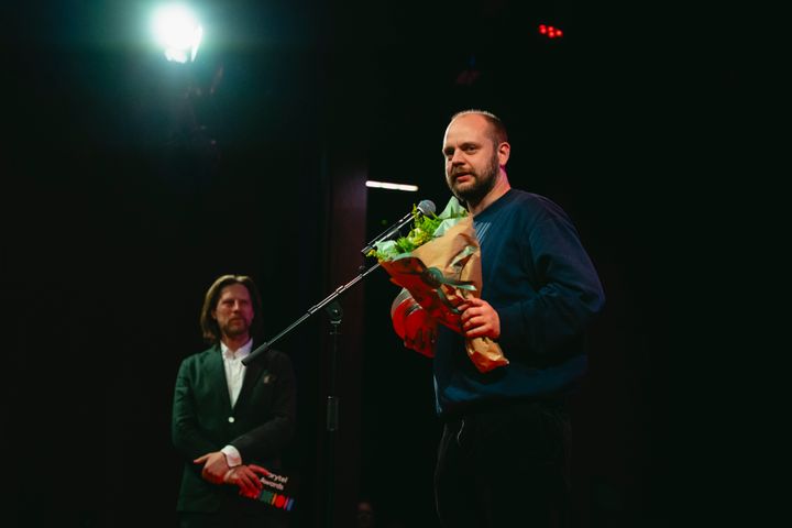 Mímir Kristjánsson vant prisen for innlesing av egen bok