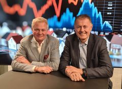 Trond Valle i Heim TV og Gunnar Stavrum i Nettavisen lanserer nytt nettsted for boliginteresserte nordmenn.