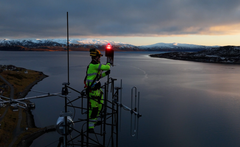 TV serien "Elektrikerne sesong 2" blir med på jobb i Hammerfest