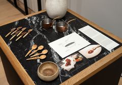 New Nordic. Cuisine, Aesthetics and Place. Tableau from the restaurant Maaemo, Oslo.