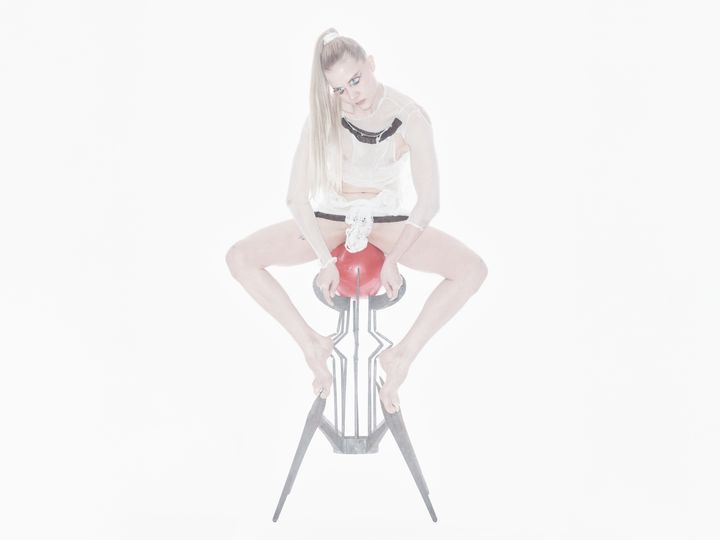 She is known for being very physical. Typically she places herself at the center and utilises her own body in the performances.