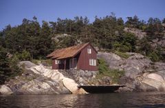 Wenche Selmer and Jens Selmer (architects), Summer House for Aarnæs (1952). Photo: Jens Selmer. Private collection.