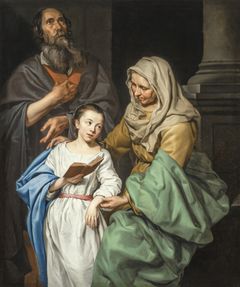 Michaelina Wautier, The Education of the Virgin, 1656. Private collection, by courtesy of the Hoogsteder Museum Foundation