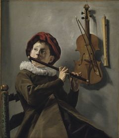 Judith Leyster, Boy Playing the Flute, 1630s. Photo by Nationalmuseum, Stockholm.