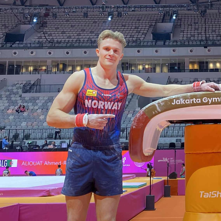Sebastian Sponevik er klar for mangekampfinale i VM i turn.