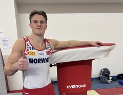 Sebastian Sponevik etter seieren
