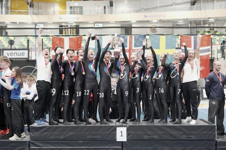 Sandnes Turnforening  er nordisk mester i TeamGym junior miks