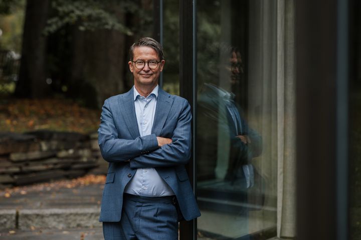 MILEPÆL: Dette er en viktig satsing for Oslofjord Varme og for energiforsyningen til Sandvika og Bekkestua, sier CEO Yngve Solvang.