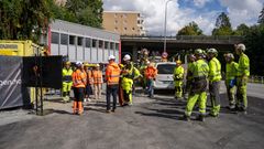 Markering av anleggsstart.