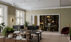 Moderne kontorfasiliterer i et klassist og eletang miljø