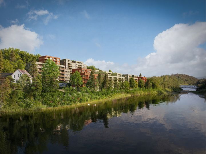 Atelierhagen er et nytt og moderne boligprosjekt i naturskjønne omgivelser ved Bondivann i Asker.