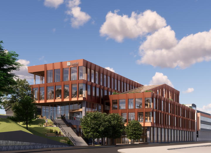 Leardal Medicals nye hovedkontor i Stavanger skal være et fremtidsrettet bygg med lavt utslipp.