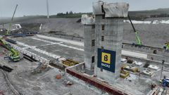 Store betongkonstruksjoner reiser seg på Undheim i Rogaland