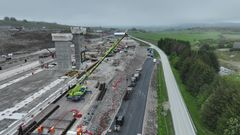 Store betongkonstruksjoner reiser seg på Undheim i Rogaland