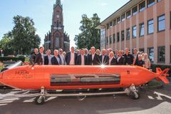 Energiminister Terje Aasland åpner Oslofjord CMI Protection Test bed i Horten