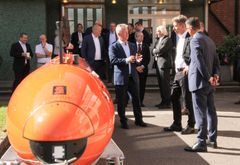 Energiminister Terje Aasland åpner Oslofjord CMI Protection Test bed i Horten