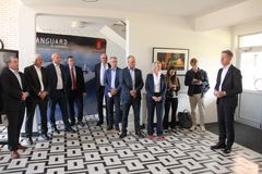 Minister of Energy Terje Aasland opens the Oslofjord CMI Protection Test Bed in Horten.