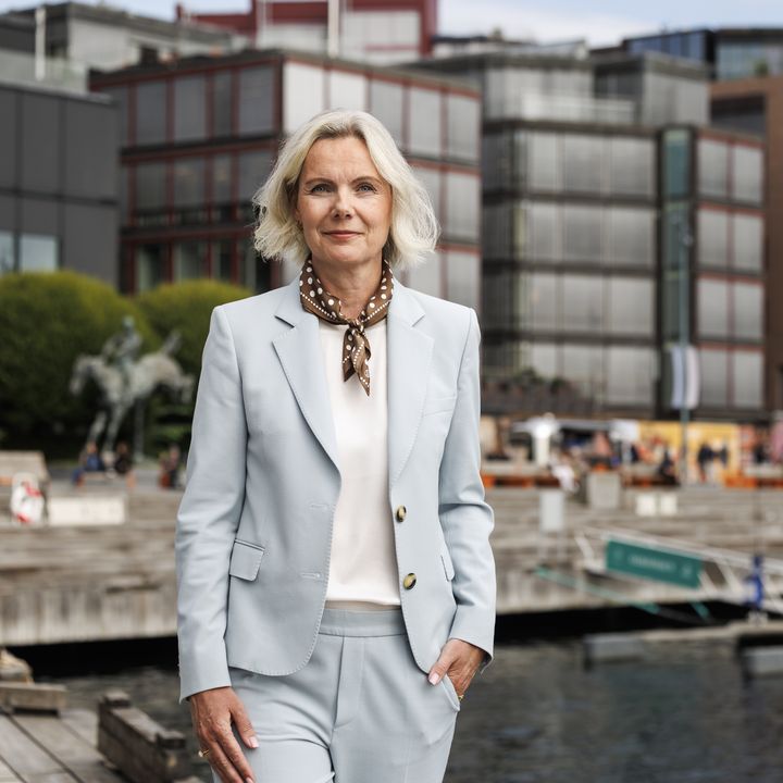 CEO i Kongsberg Maritime, Lisa Edvardsen Haugan.