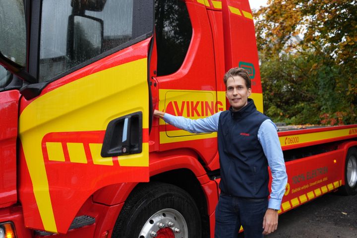 Mikkel Skullerud, leder for Viking Redningstjeneste Norge