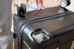 34 prosent har opplevd at bagasjen ble skadet i forbindelse med en flyreise.