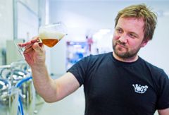 Rune Midttun, dagleg leiar ved Voss Fellesbryggeri og leiar for prosjektet Smaken av kveik.