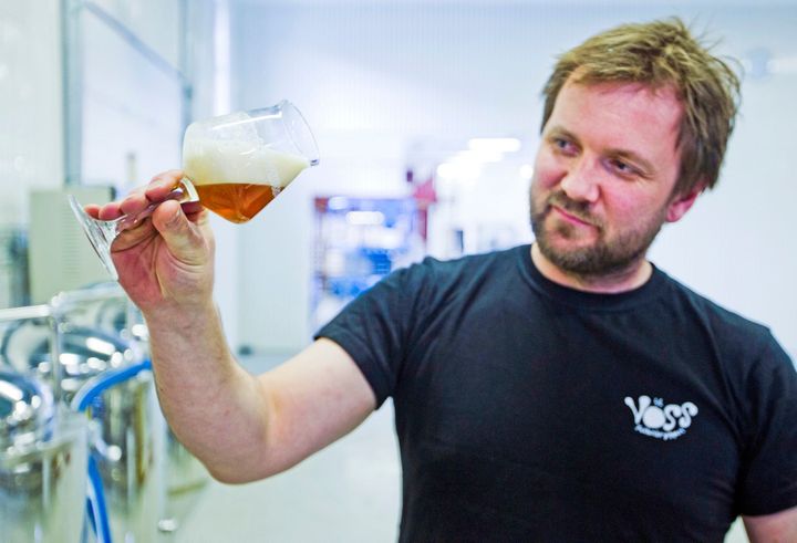 Rune Midttun, dagleg leiar ved Voss Fellesbryggeri og leiar for prosjektet Smaken av kveik.