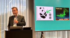 NIBIOs forskningsdirektør Per Stålnacke sa at symposiet viste verdien av å samle ulike perspektiver rundt felles utfordringer.