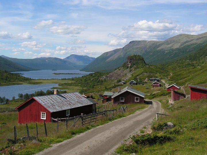 Stølsdrift i Valdres.