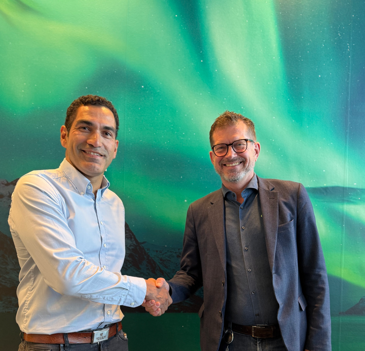 Lars Edvinsen, Partnerdirektør i SmartCraft og Knut Klefsås, Kjededirektør i Elfag