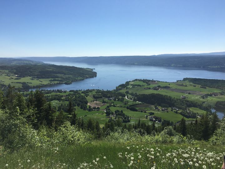 Utsikt mot Randsfjorden