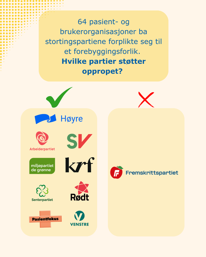 At Fremskrittspartiet velger å stå utenfor, er både skuffende og uforståelig, sier Guro Birkeland, generalsekretær i Norges Astma- og Allergiforbund.