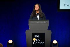 Stortingspolitiker Kamzy Gunaratnam (Ap) åpnet  konferansen