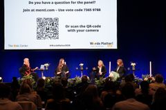 Et ekspertpanel  samlet Inga Strümke (assosiert professor ved NTNU), Sacha Havlicek (CEO, ISD Global), Jessica Cecil (Medlem i Chatham House)