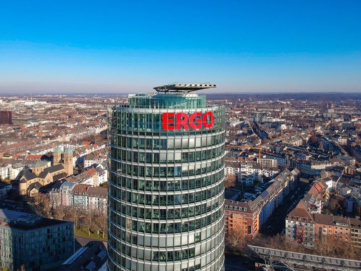 Ergo Gruppens hovedkontor i Düsseldorf