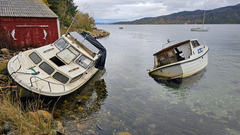 Båtvrak på Averøy