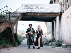 Julian Blaue og Edy Poppy.