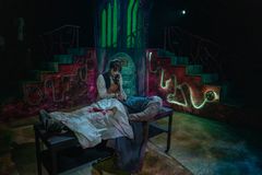 Framsyningsfoto Frankenstein.