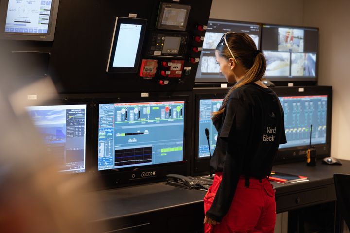 Illustration photo of Vard Electro's SeaQ Integrated Automation System