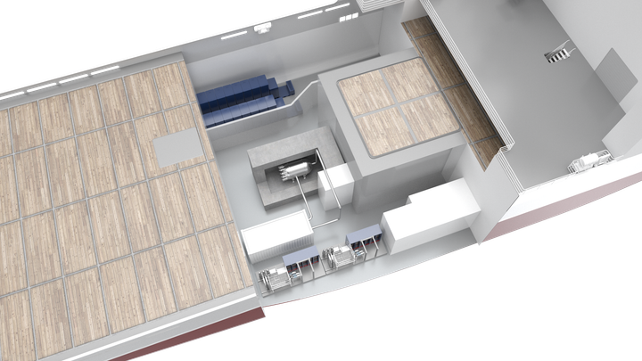 Tredimensjonal%20modell%20av%20et%20interi%F8r%20med%20trepaneler%20og%20teknisk%20utstyr.